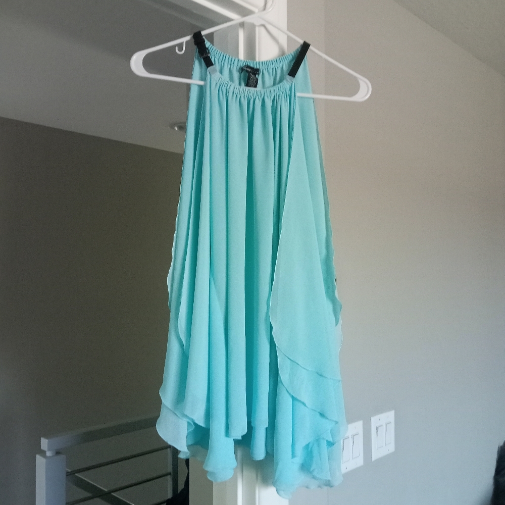 Kenneth Cole Ruffle Tank Top XS